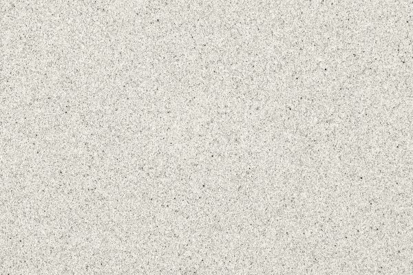 Aruca White Quartz countertop with soft white surface and subtle grey specks