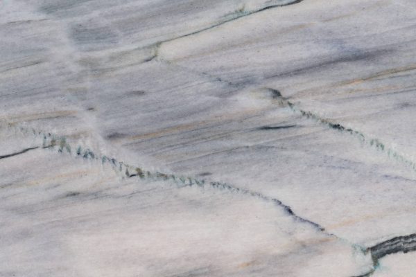 Azul Imperiale Quartzite countertop featuring elegant blue, grey tones, and subtle gold veins