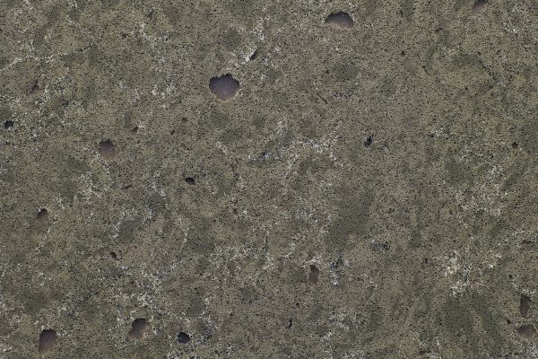 Babylon Gray Concrete Quartz countertop featuring deep charcoal-gray tones and subtle concrete texture