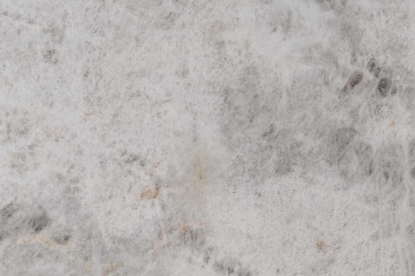 Cristallo Quartzite countertop showcasing soft white and grey hues with translucent patterns