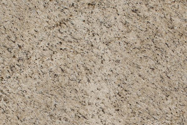 Giallo Ornamental Granite countertop featuring warm beige tones with brown and grey specks