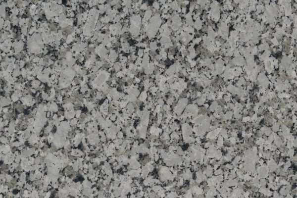 Gran Valle Granite countertop featuring grey, white, and subtle black specks
