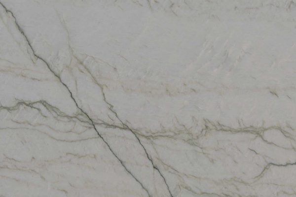 Gray Canyon Quartzite countertop showcasing elegant grey tones with subtle flowing veins