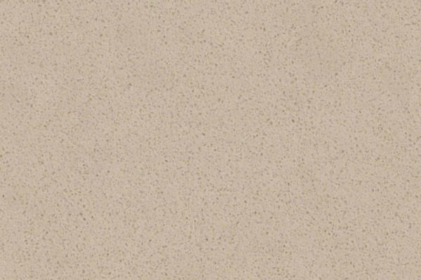 Hazelwood Quartz countertop featuring warm beige tones with subtle texture detailing