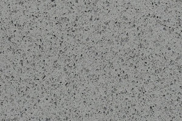 Iced Gray Quartz countertop featuring cool grey tones with intricate speckled detailing