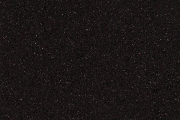 Midnight Majesty Quartz countertop featuring deep black tones with subtle sparkle and texture