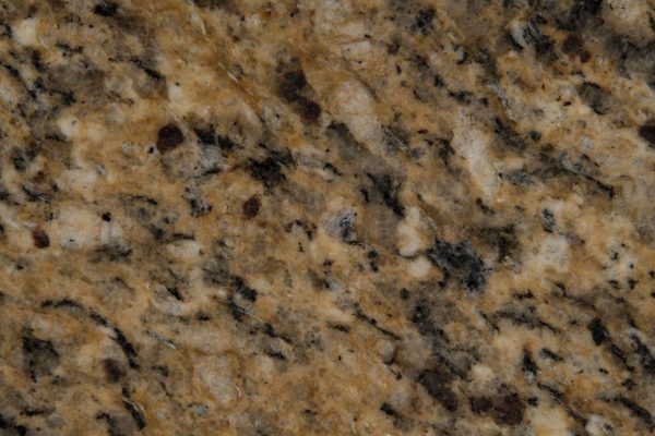 New Venetian Gold Granite countertop showcasing warm golden tones with brown and black specks