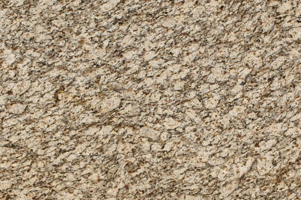 Santa Cecelia Granite countertop featuring warm golden and beige tones with subtle grey and black specks