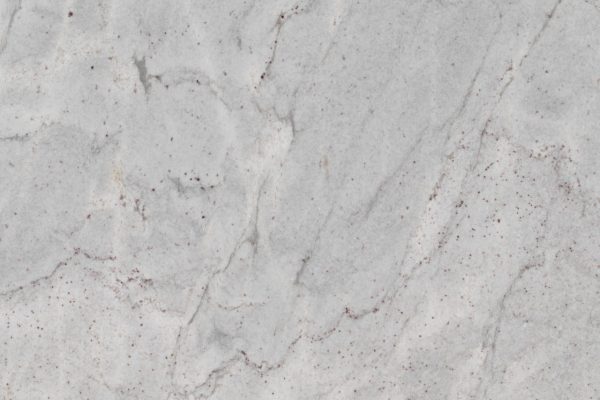 Stream White Granite countertop featuring soft white tones with delicate grey patterns