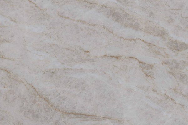 Taj Mahal Quartzite countertop showcasing soft ivory and beige tones with gentle veining