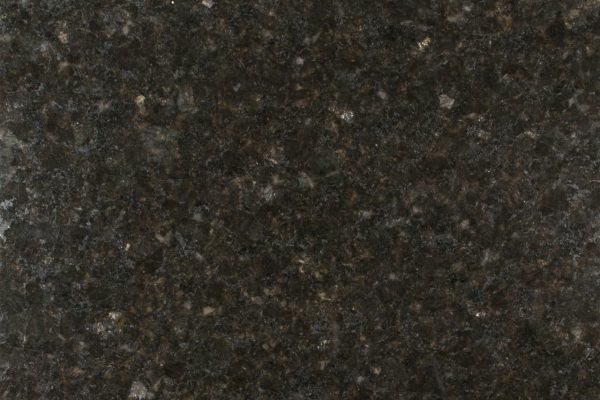 Ubatuba Granite countertop featuring rich dark green hues with subtle gold and brown accents