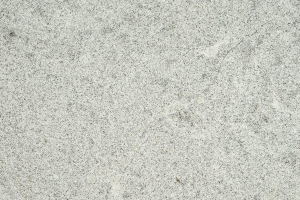 White Alpha Granite countertop featuring subtle white and soft grey tones